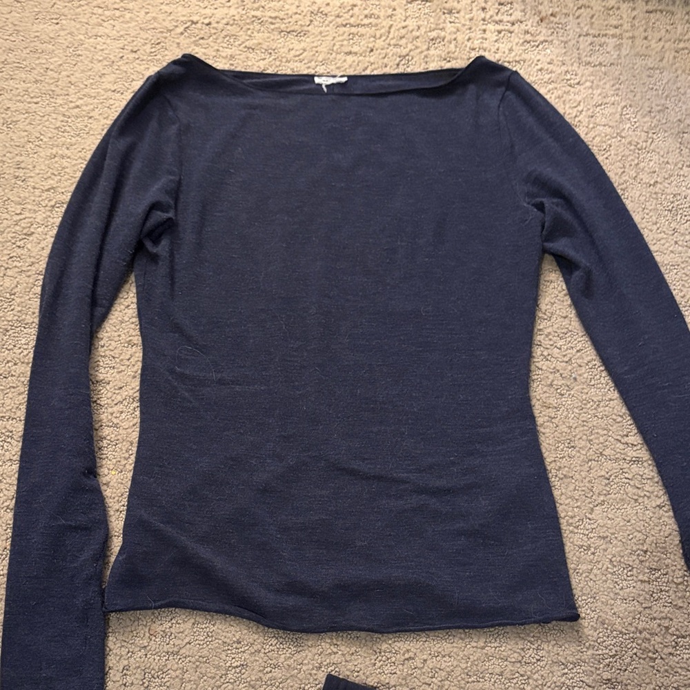 Navy blue long sleeve